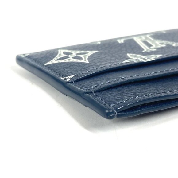LOUIS VUITTON M83700 Monogram shadow Porte Cult-Double Card Holder Card Case - Picture 6 of 12